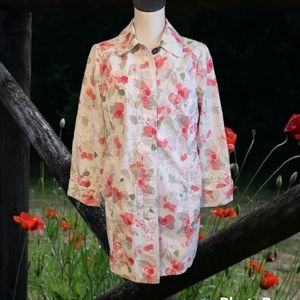 Floral Y2K Lightweight Coat